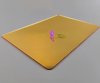 Guld Spejl Akrylblad