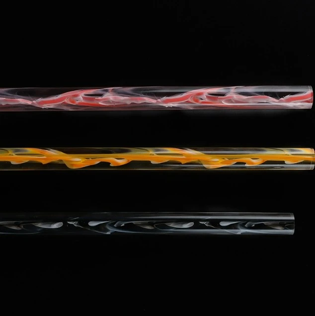 Custom Marble Acrylic Rod high quality