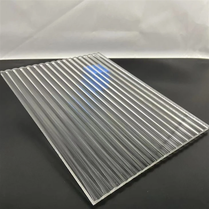 Stripped Ribbed Textured Acrylic Sheet best